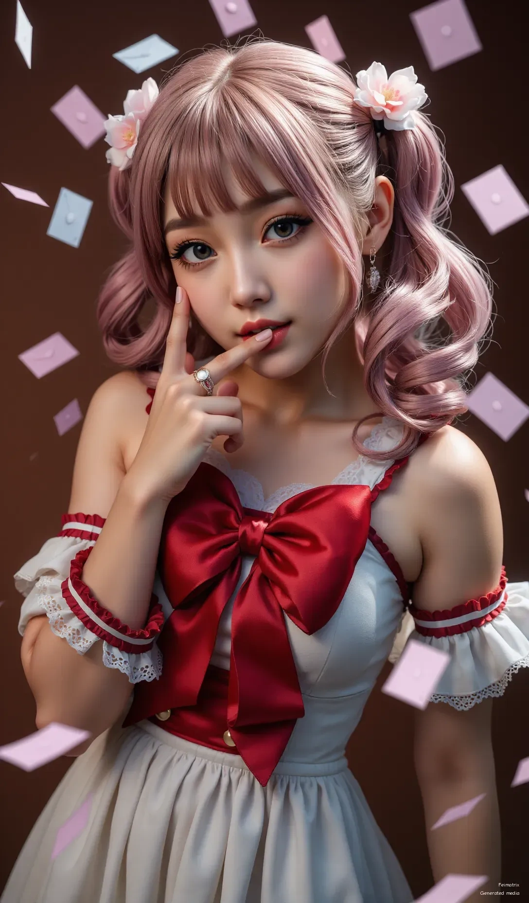 The Digital Blossom: Masterclass in Texture and Depth