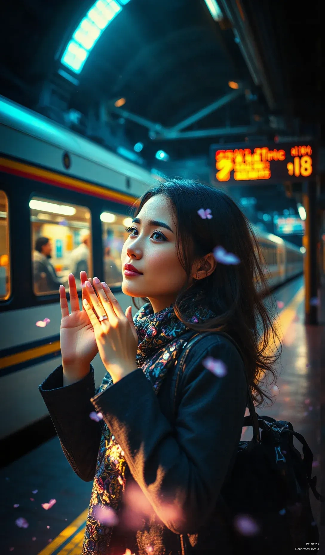 Golden hour glowin’ here! ✨ Feeling cozy and content wrapped up in my favorite knit – nothing beats a simple moment like this one. A little bit of rain outside, a whole lot of peace inside. What about...