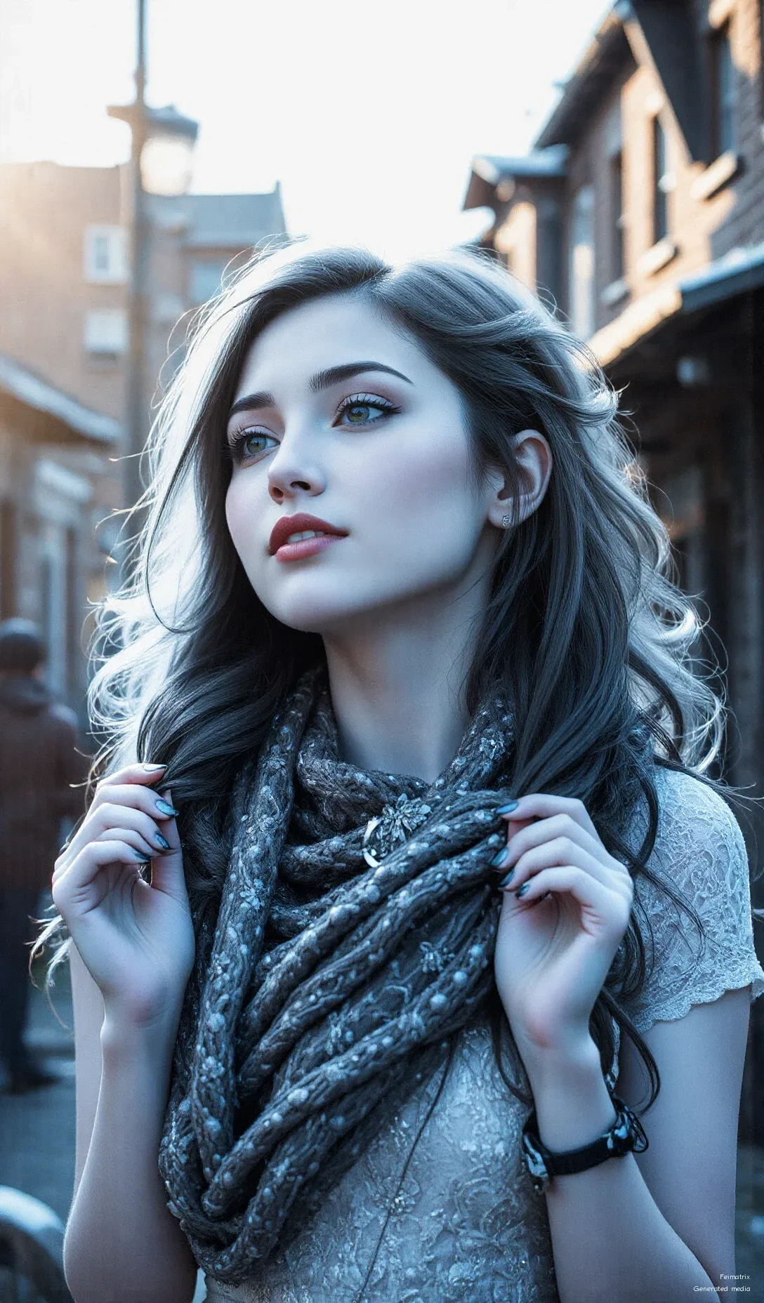 Cozy mornings and coffee shop dreams ✨ Loving this oversized knit – feels like being wrapped in a cloud! A little bit of grey outside, plenty of warmth inside - that’s how it’s done, right? Let the we...