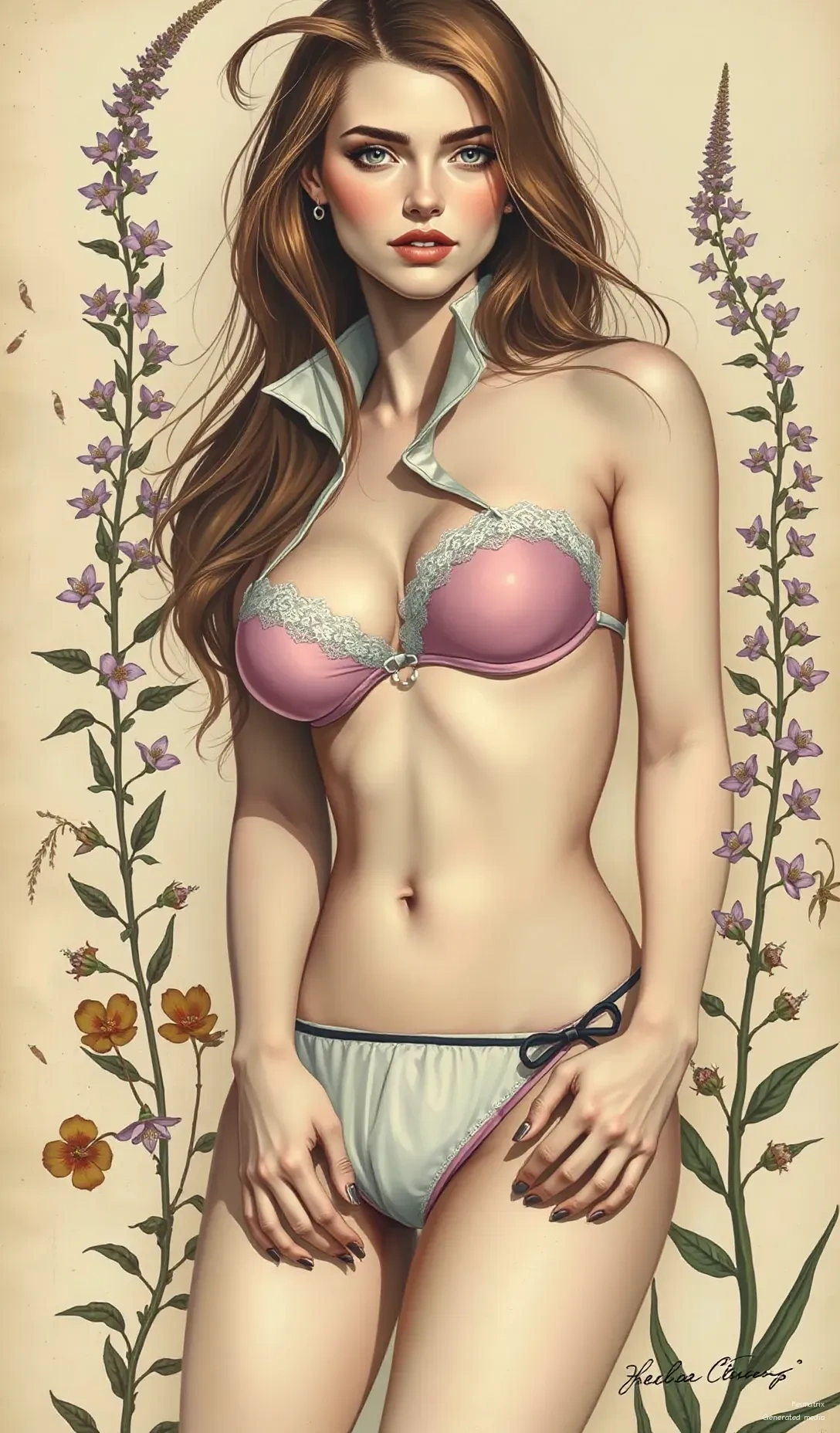 Soft light, perfect pose, and of course, you! ✨️ Radiating grace & a hint of mystery.