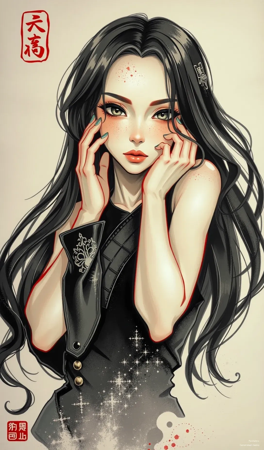 Golden hour glow and perfect pouts. ✨ Feeling grateful for all our amazing fans! 🥰