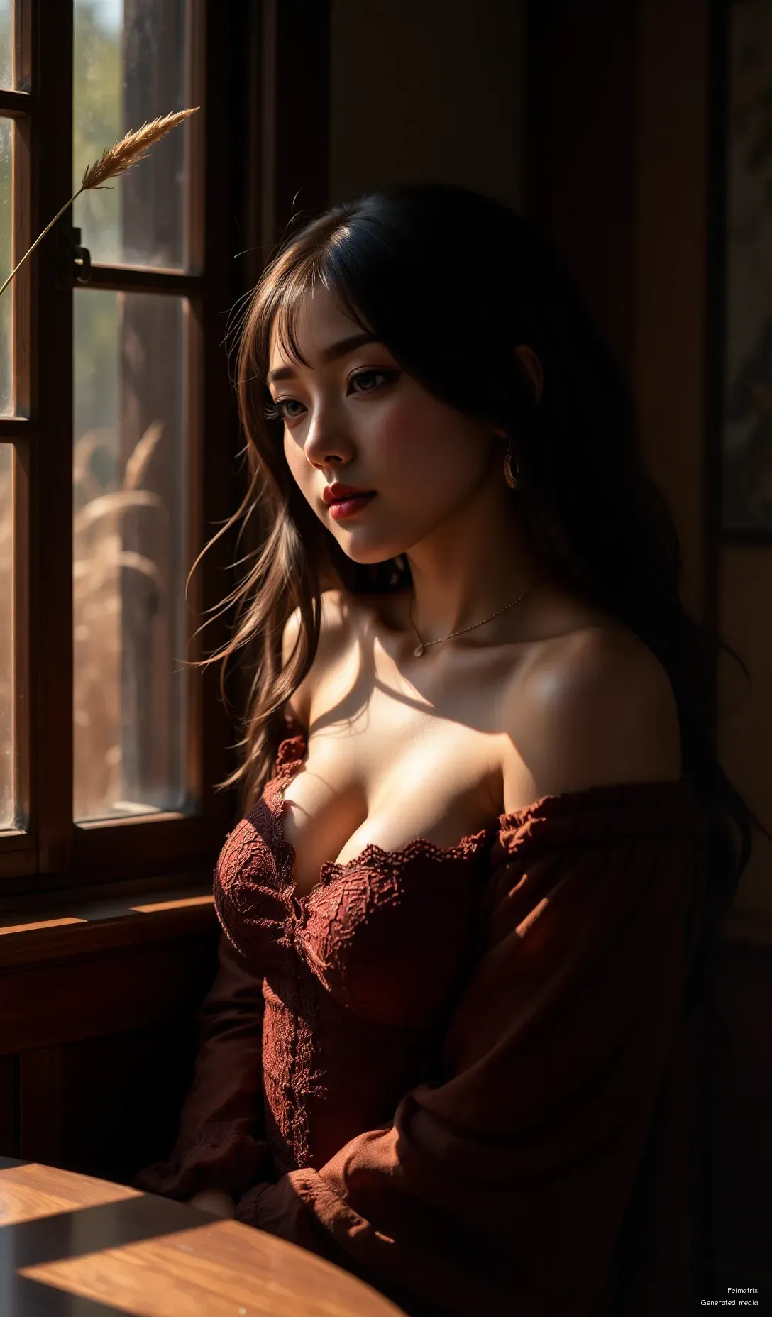 Golden hour glow ✨ Radiating serenity and a whole lot of sparkle!