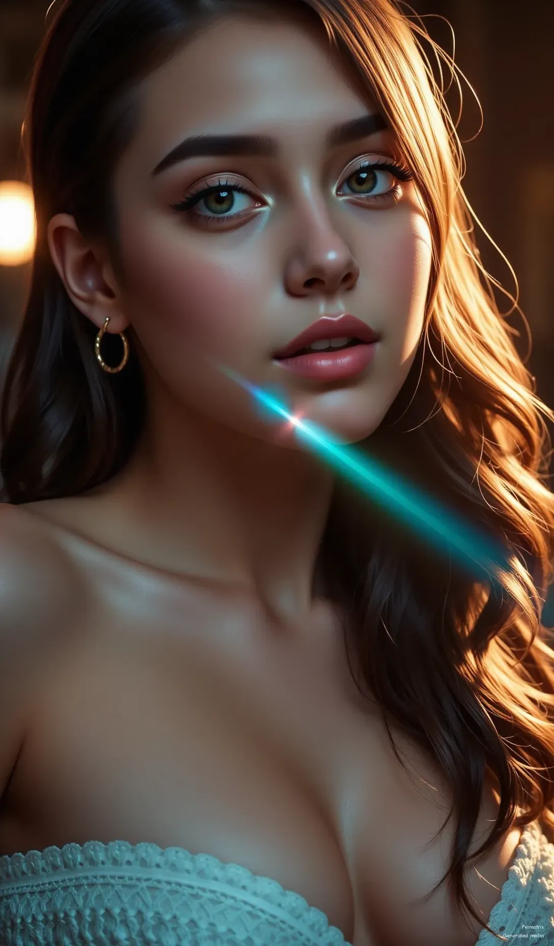 Golden hour glow ✨ Radiating serenity and a whole lot of fabulousness. What's your favorite thing about being you? 🥰