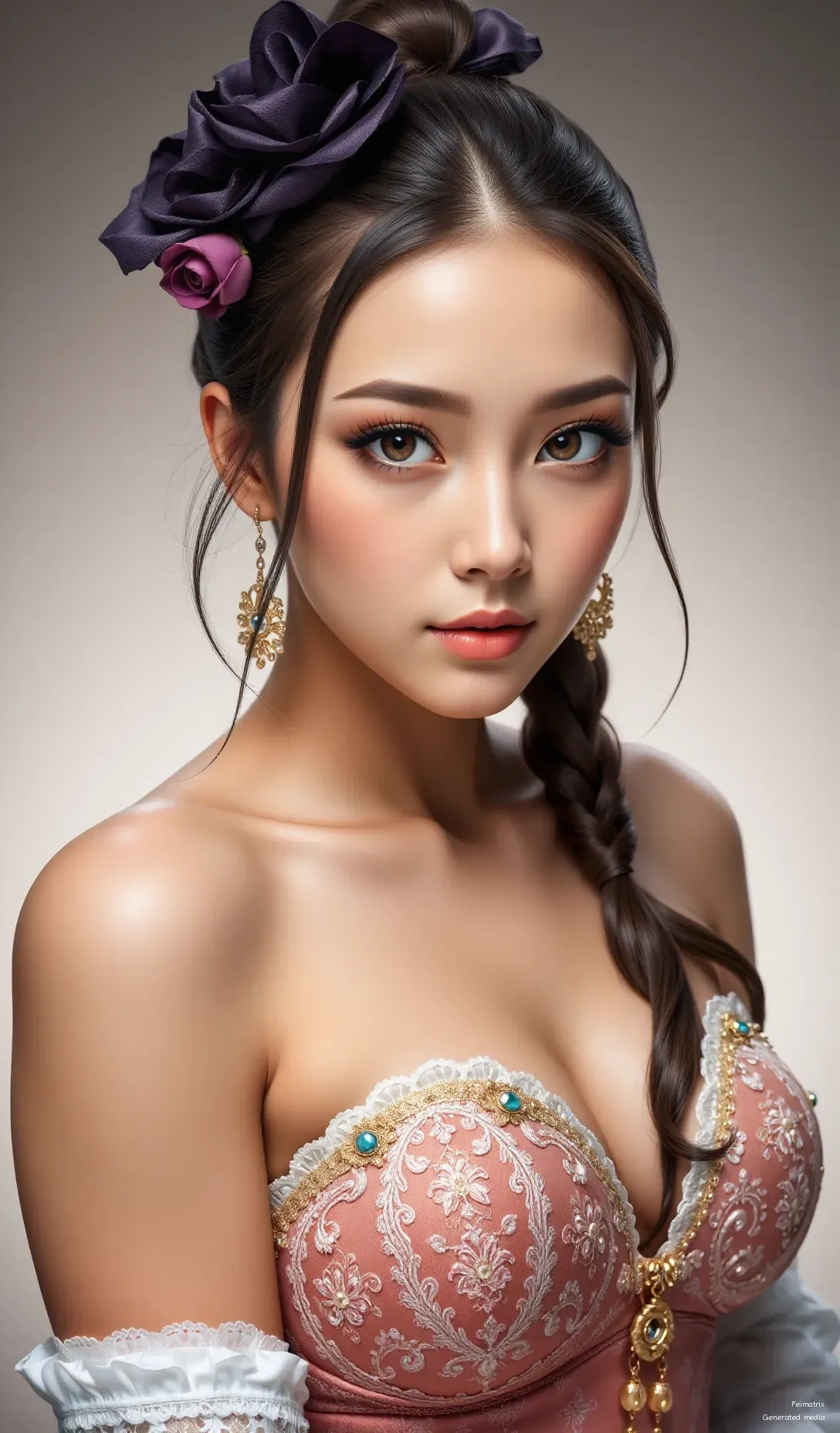 Golden hour glow ✨ Radiating peace and perfectly-placed cheekbone here. What's your favorite way to recharge?