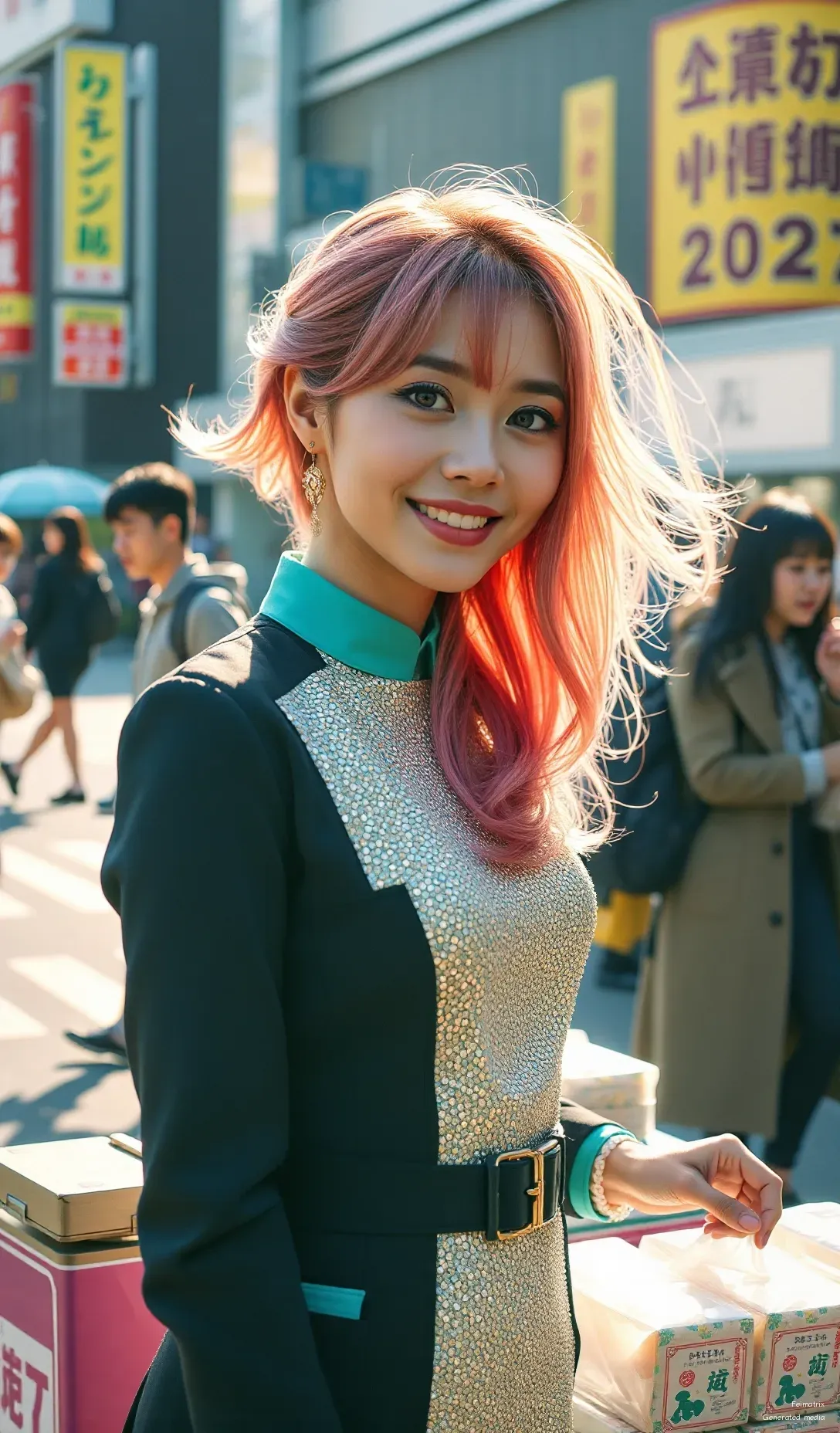 Feeling like a sunbeam caught in Tokyo. ✨