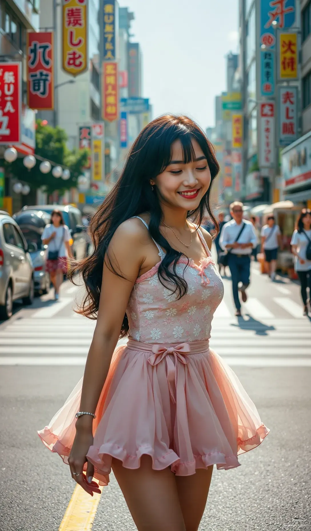 Pure joy in every step. A perfect evening in Tokyo with my favorite people. ✨