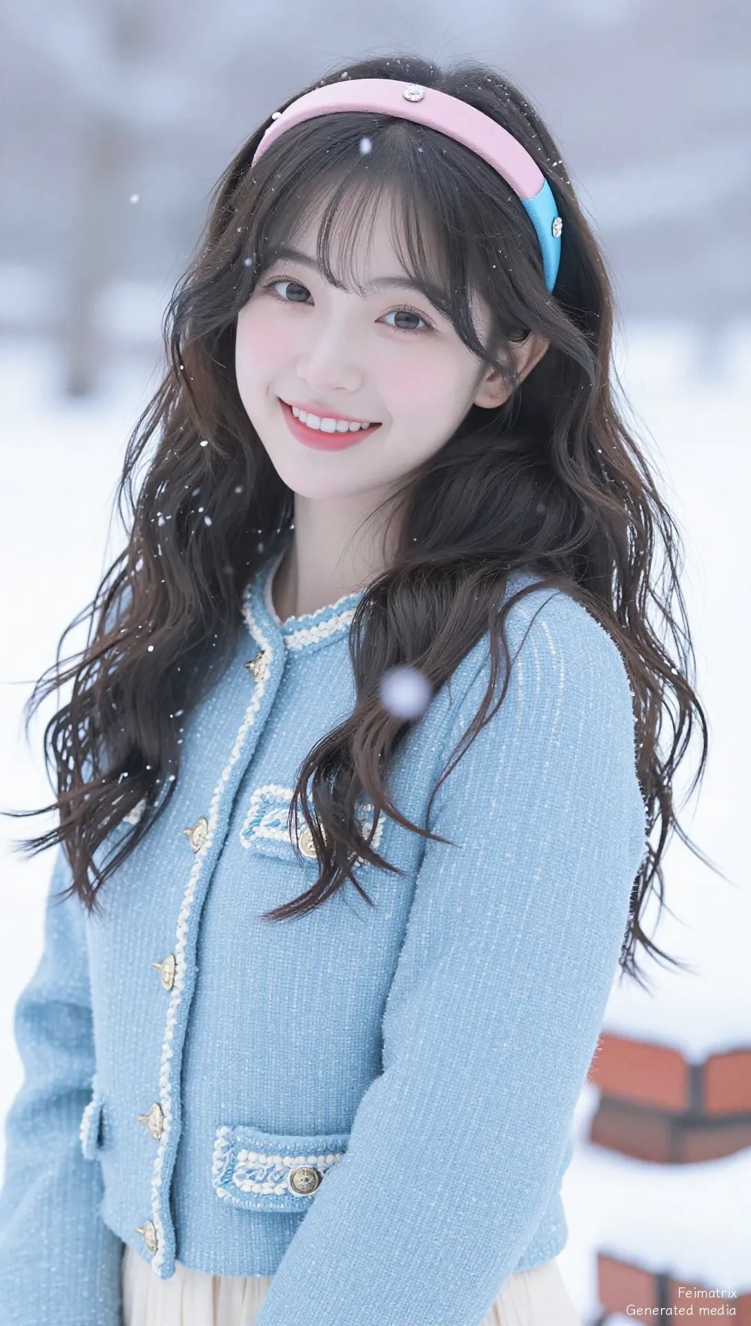 Feeling like a snow globe today! ✨