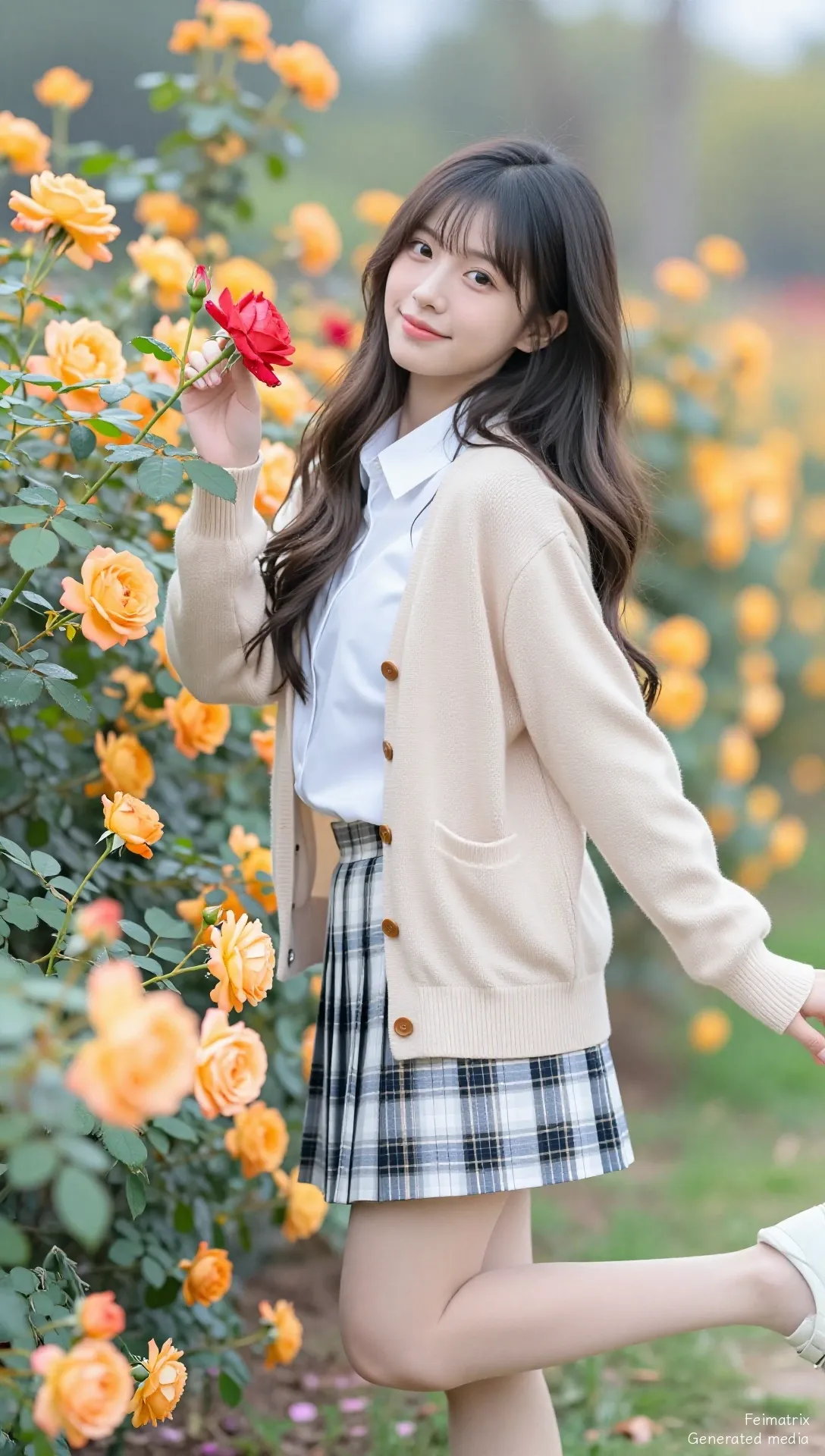 Feeling like a rose! 🌹 ✨