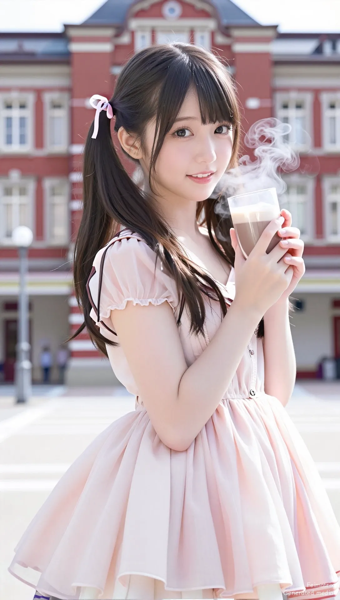 Feeling cute! ☕️🎀