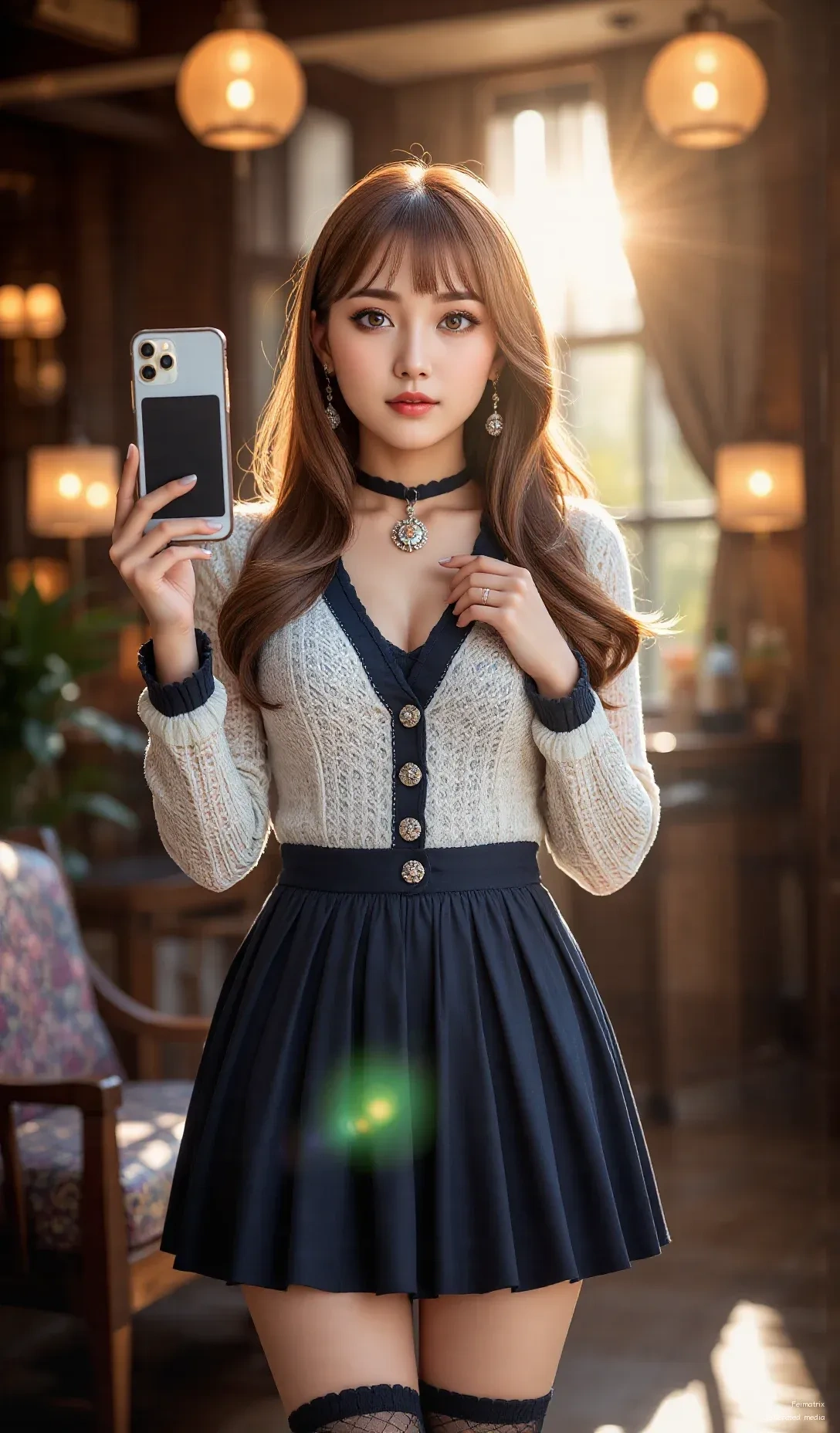 Golden hour glow and a little bit of me time. ✨ Feeling cozy and chic in this darling outfit.