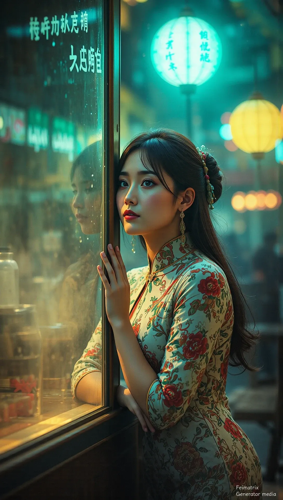 Echoes in the Rain Glass