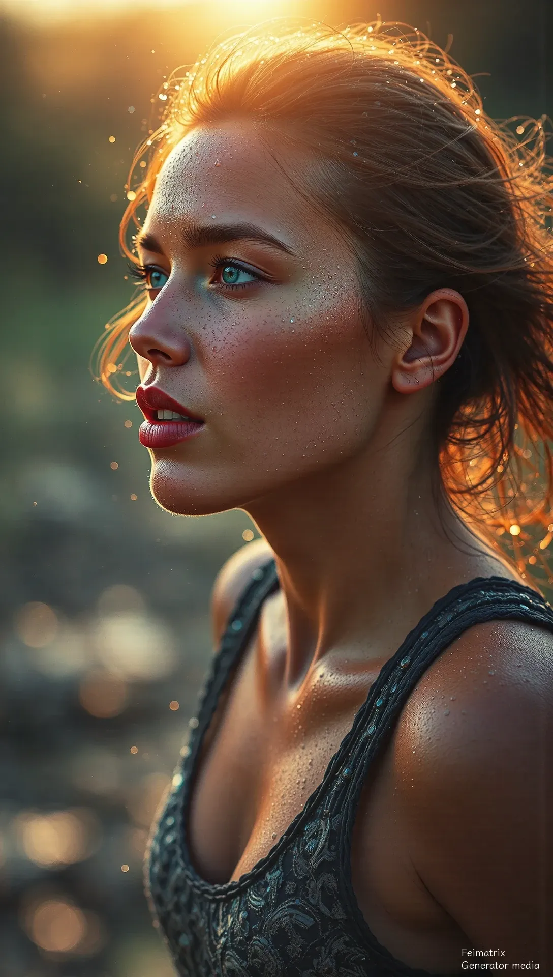 Dust and Amber Light