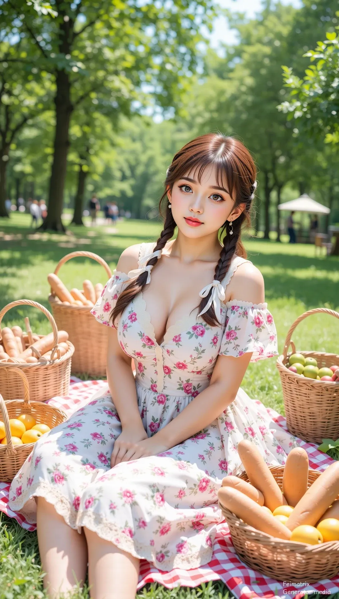 Sunlight Through the Leaves