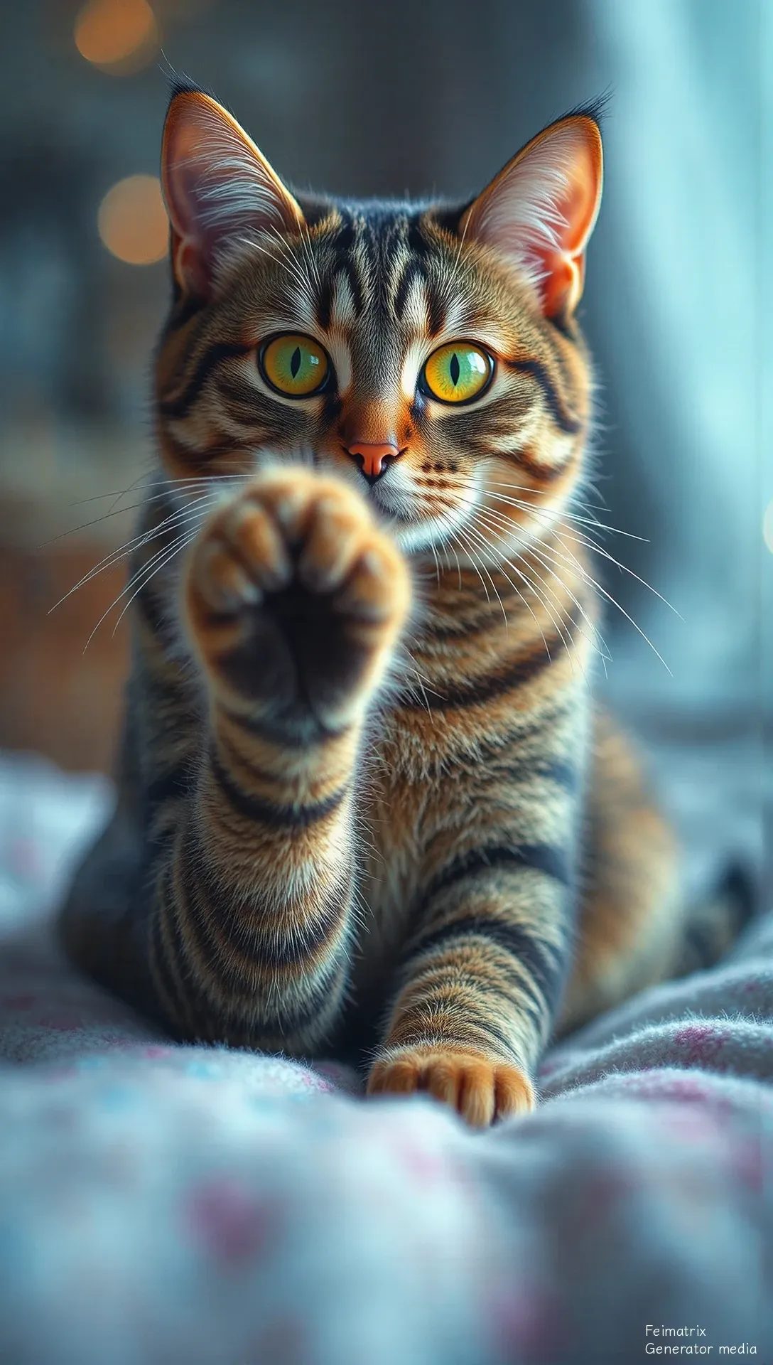 Ephemeral Echoes in Ochre Light