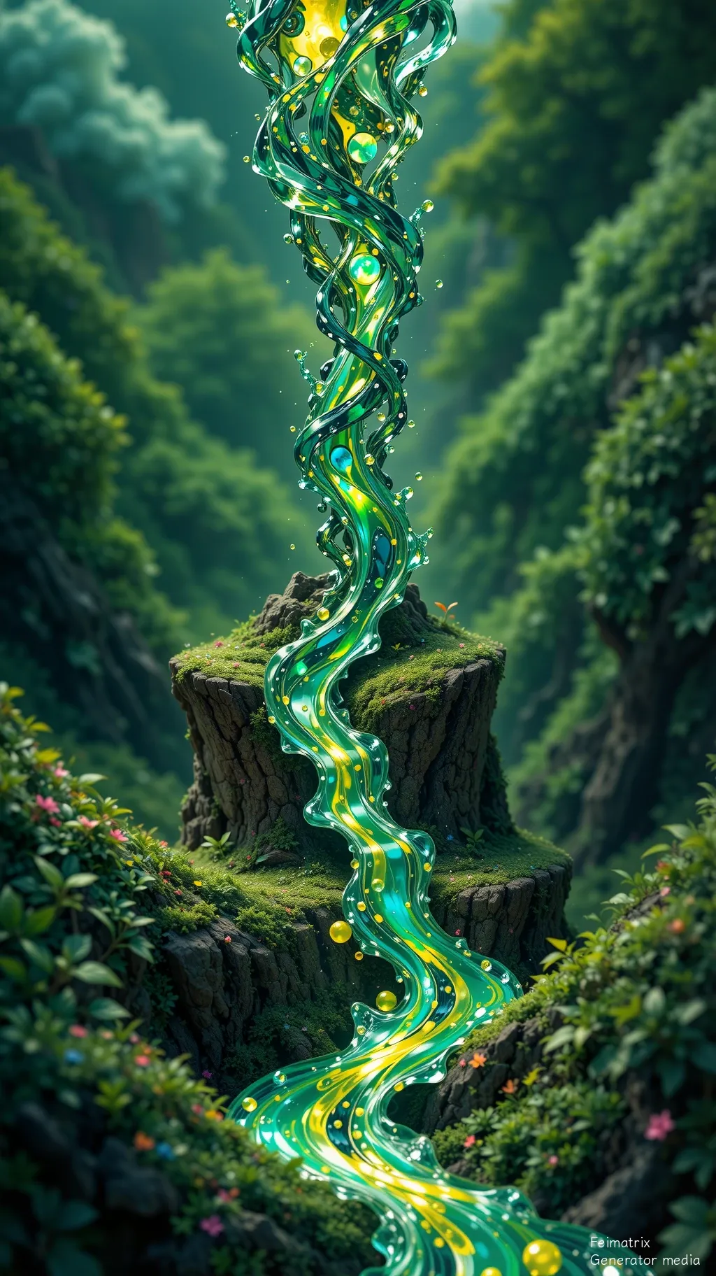 Liquid Sunlight in the Hour of Five