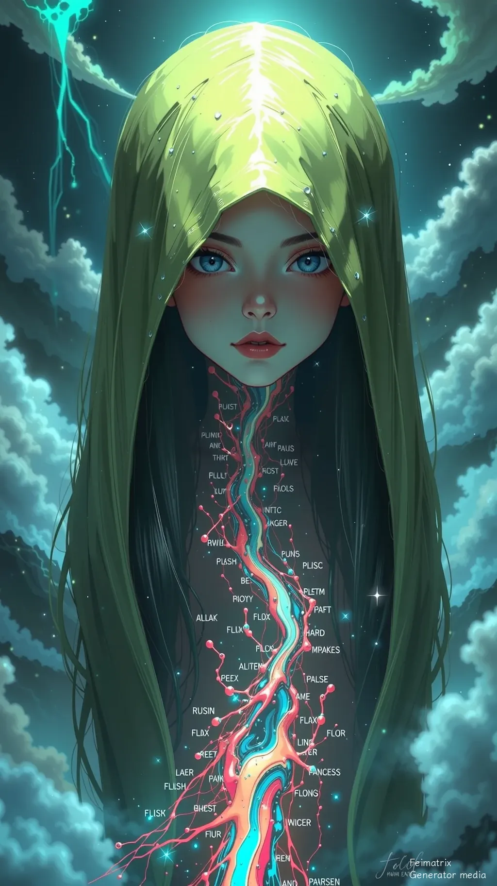 Overclocked Heartbeat in a Neon Rain