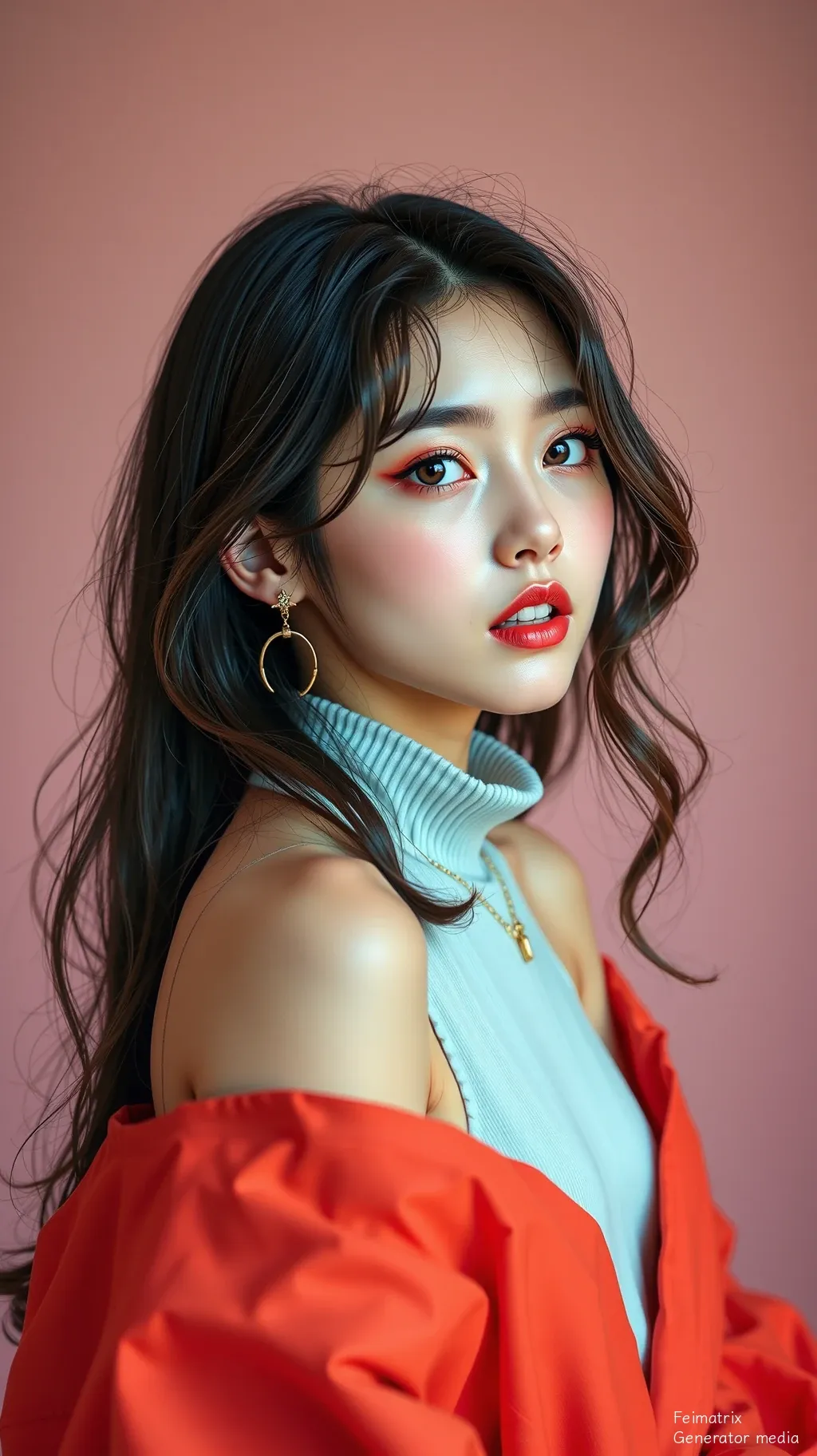 The Crimson Echo in a Concrete Heart