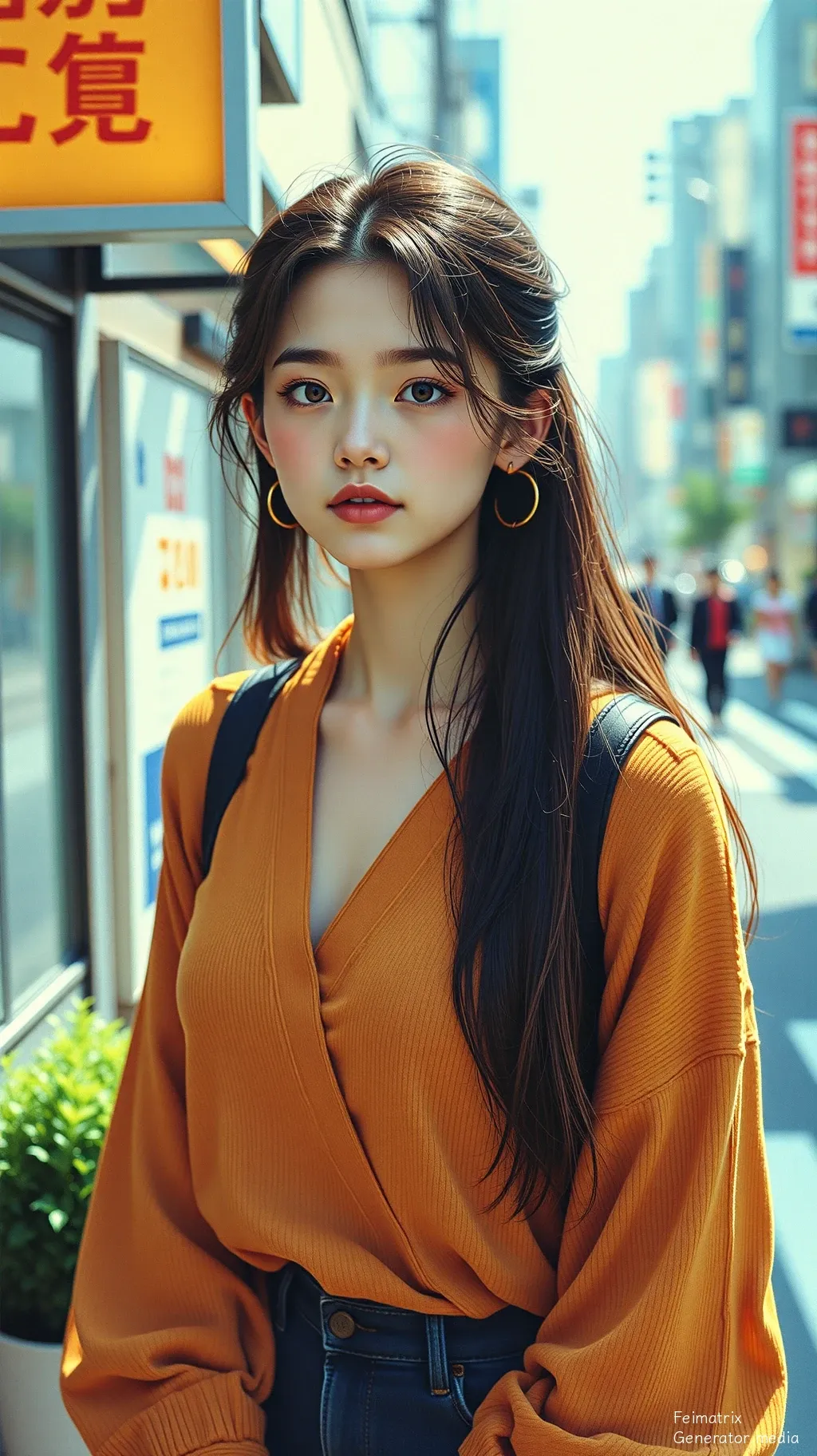 Neon Saffron and the Heart's Data Stream