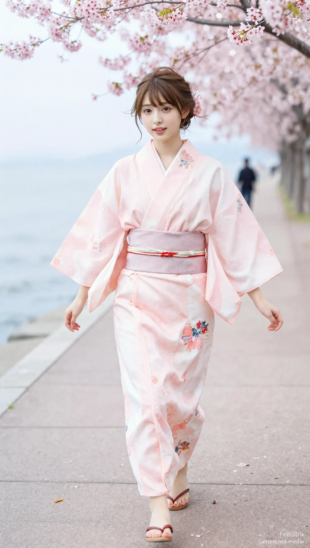 The Liquid Pulse of a Cherry Blossom Heartbeat