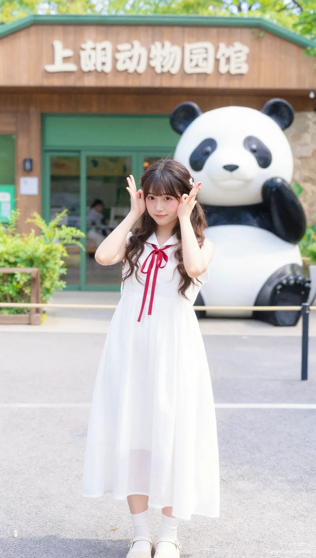 A Velvet Trap in a White Dress