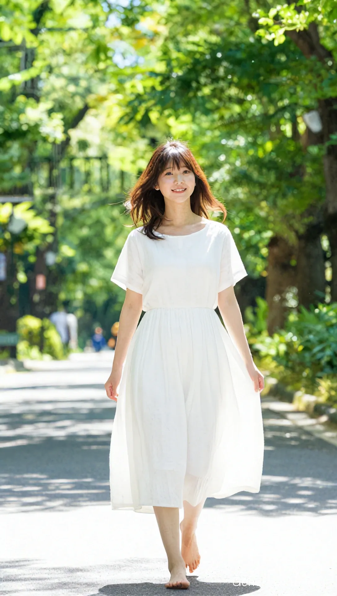 The Frequency of Bare Feet on Sun-Drenched Asphalt