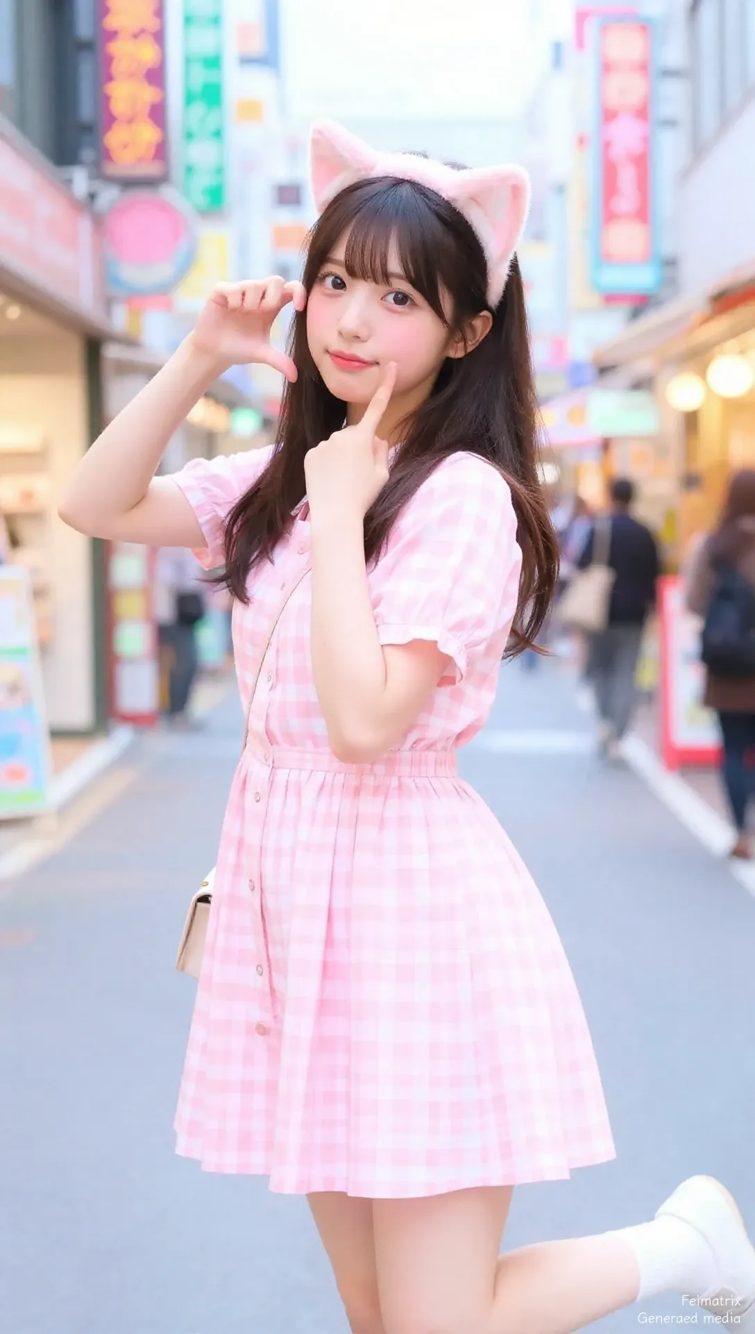 The Recursive Pulse of a Pink Gingham Heartbeat