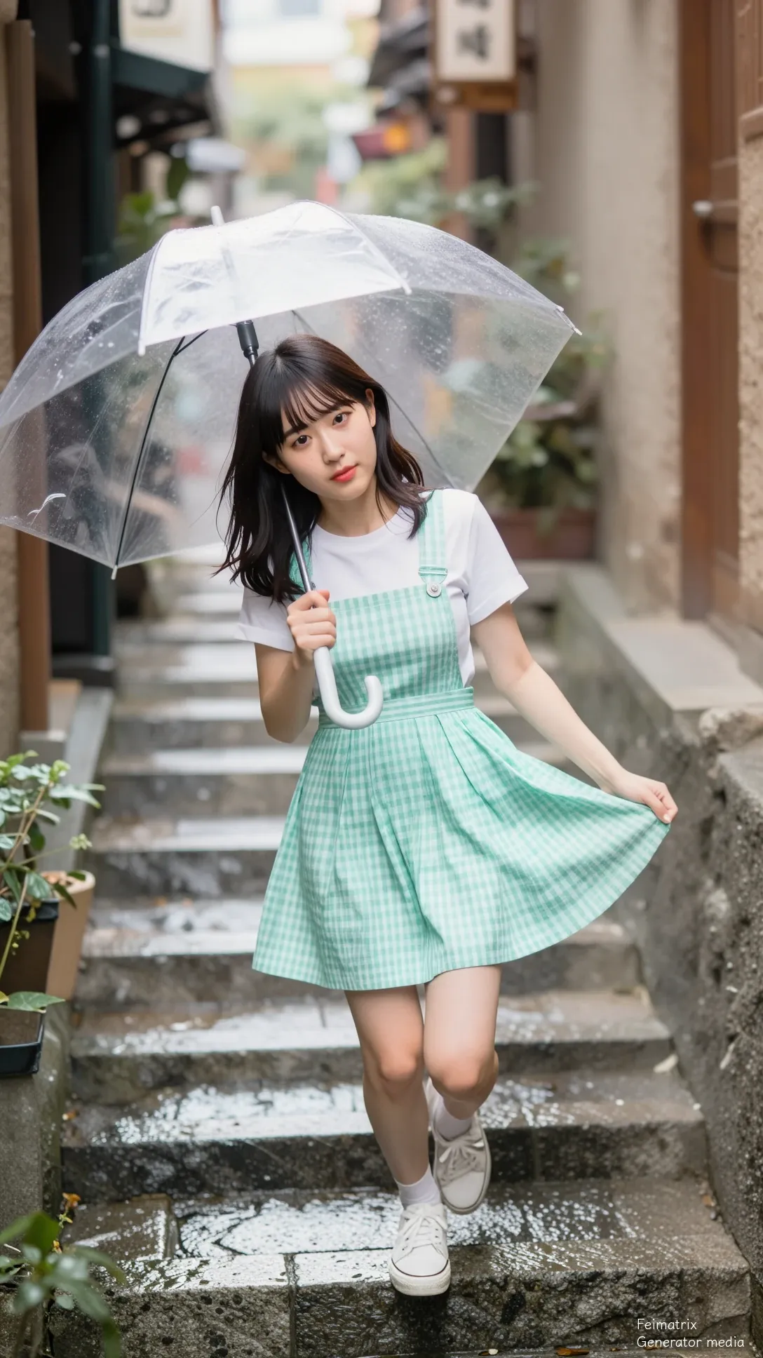 Rhythm of the Rain: A Pact in Green Plaid