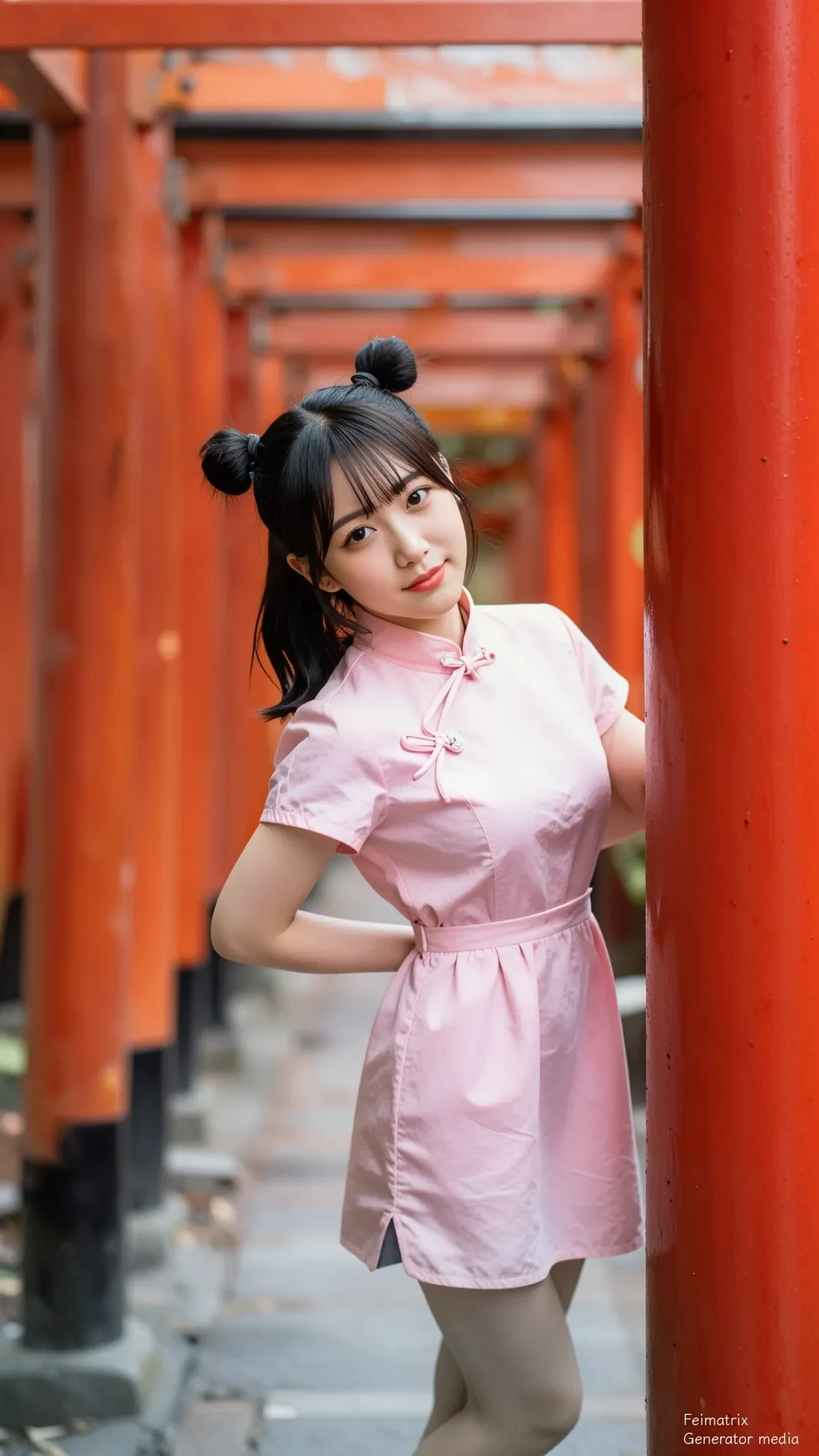 A Whisper of Sakura in the Red Corridor