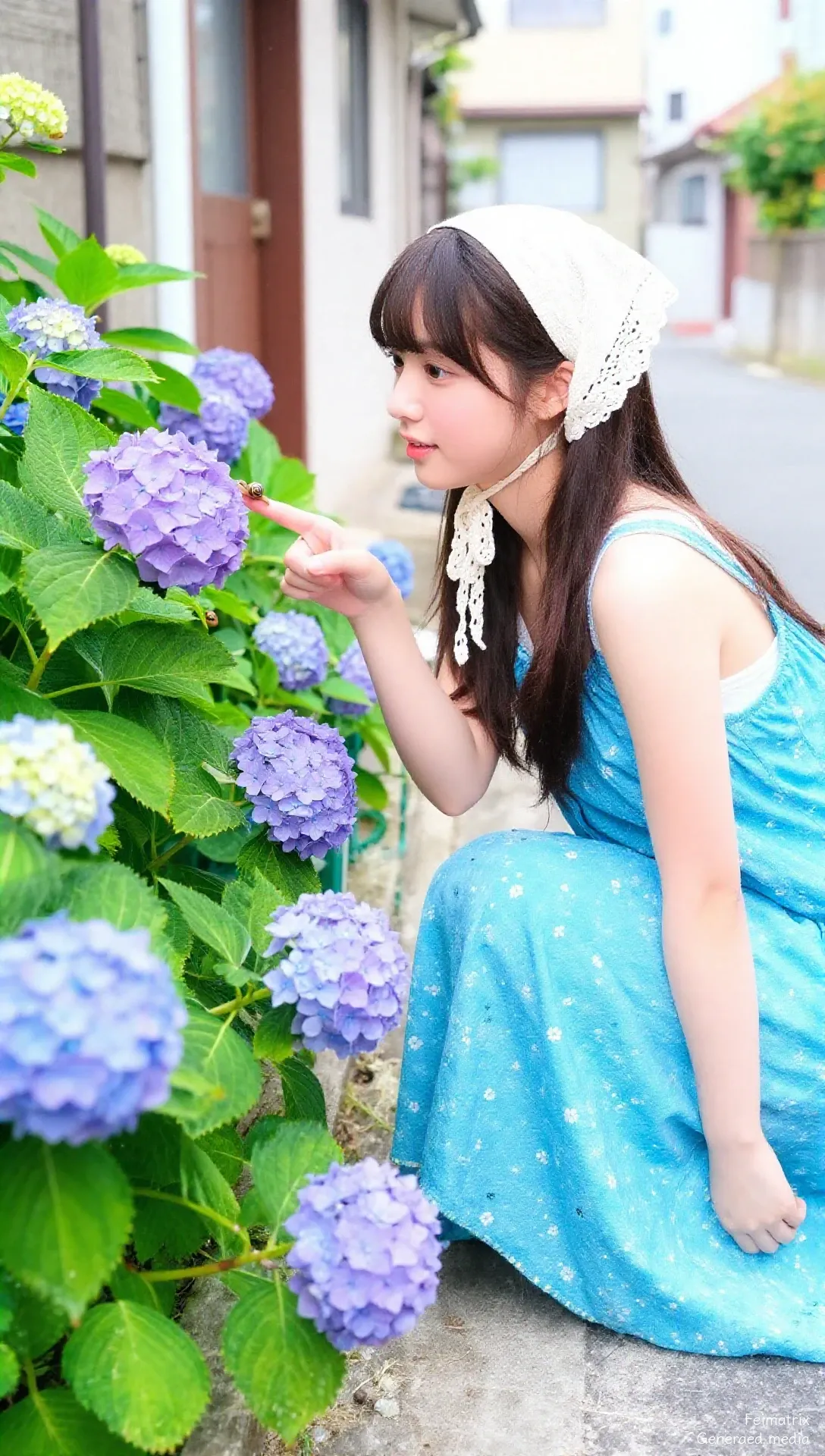 Blue Petals, Cold Coffee, Hot Skin