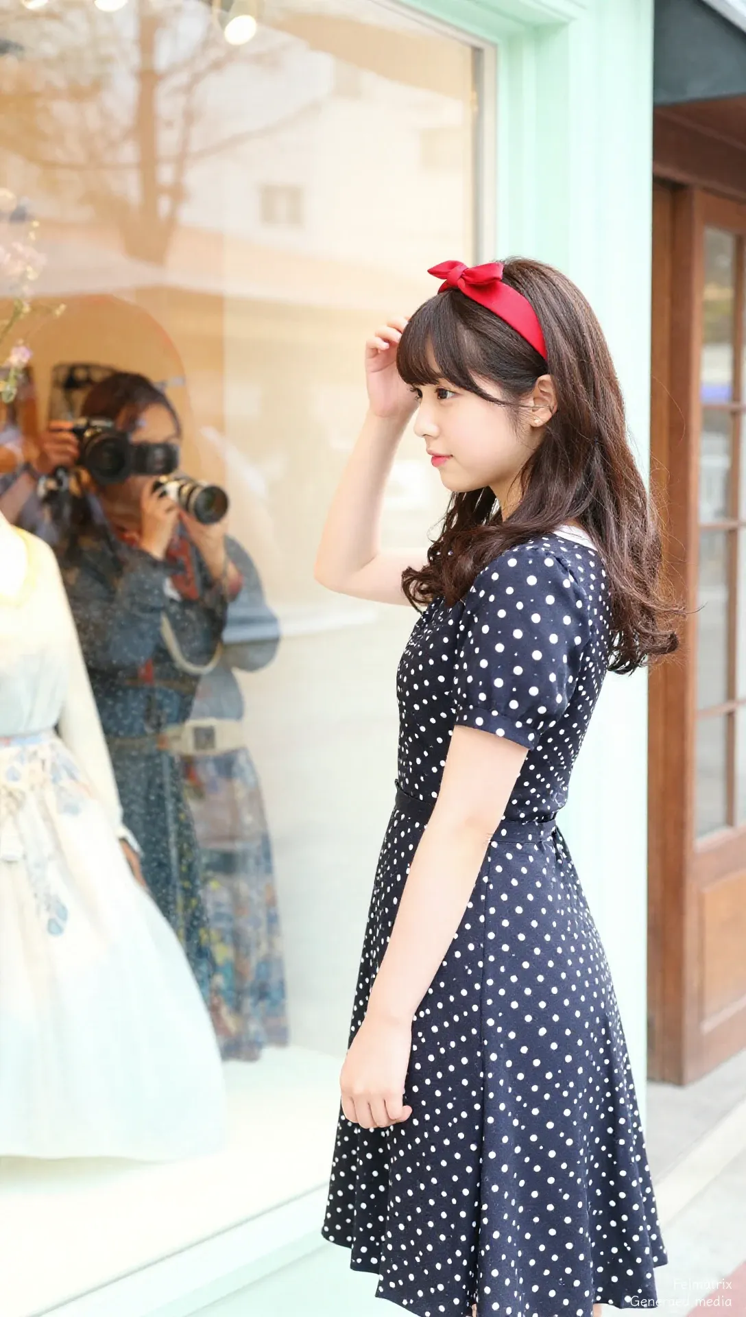 The Crimson Knot in a Polka-Dot Silence