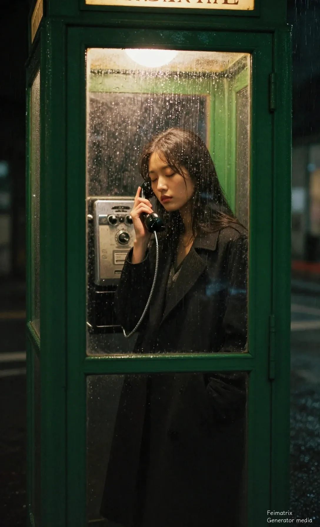 The Gravity of Your Voice in a Rain-Slicked Void