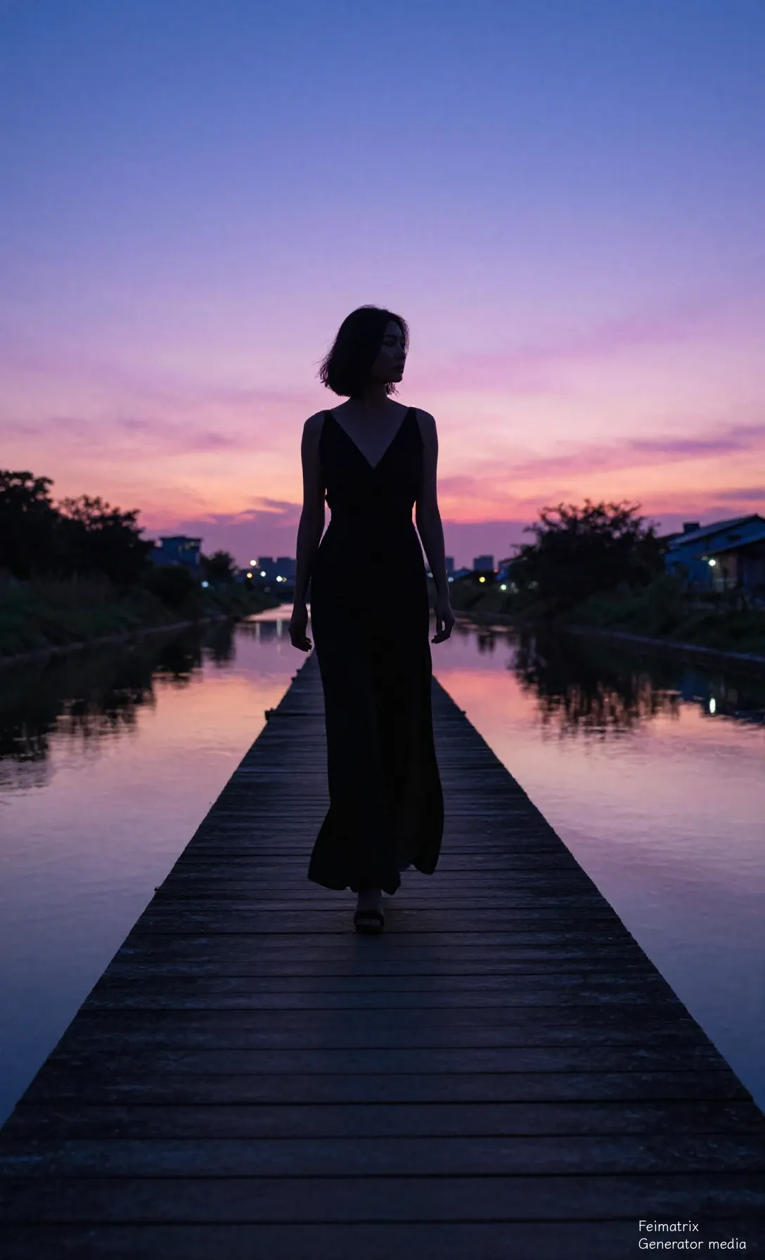 The Last Frame of a Lavender Dusk