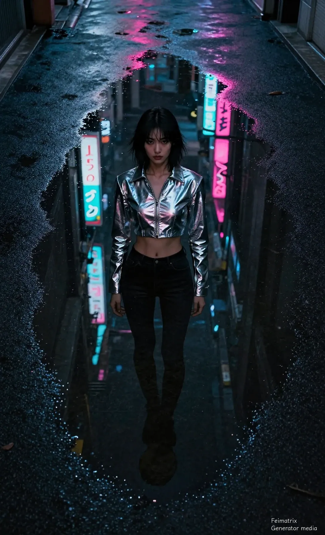 The Silver Loop of a Neon Heartbeat