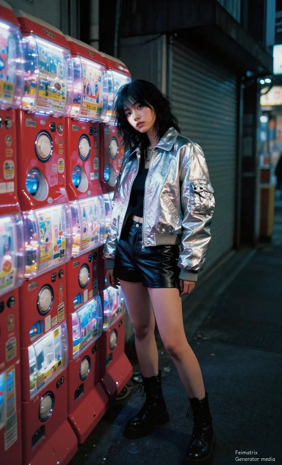 Chrome Heartbeats in a Neon Graveyard