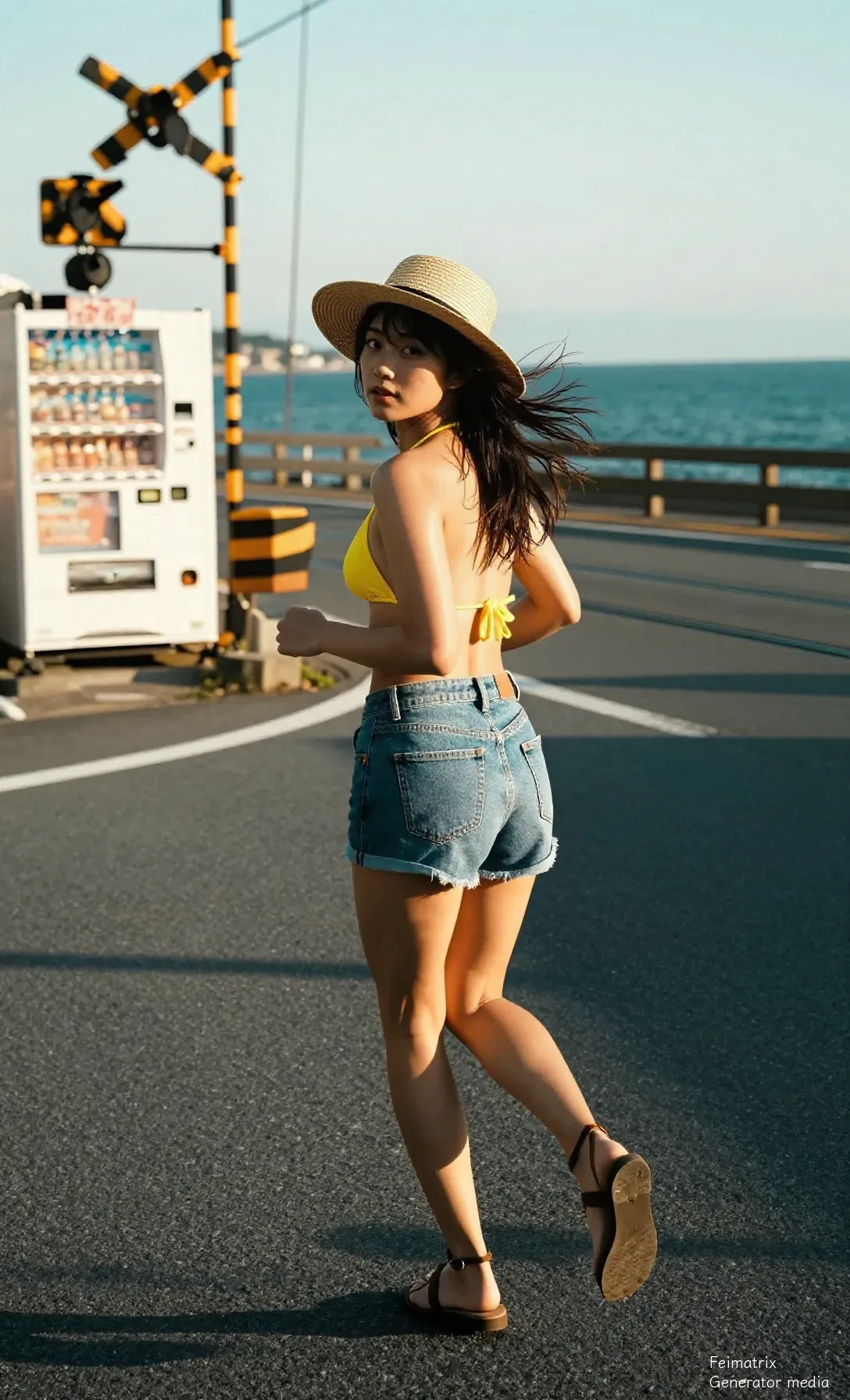 The Azure Interval: A Sunkissed Rendezvous