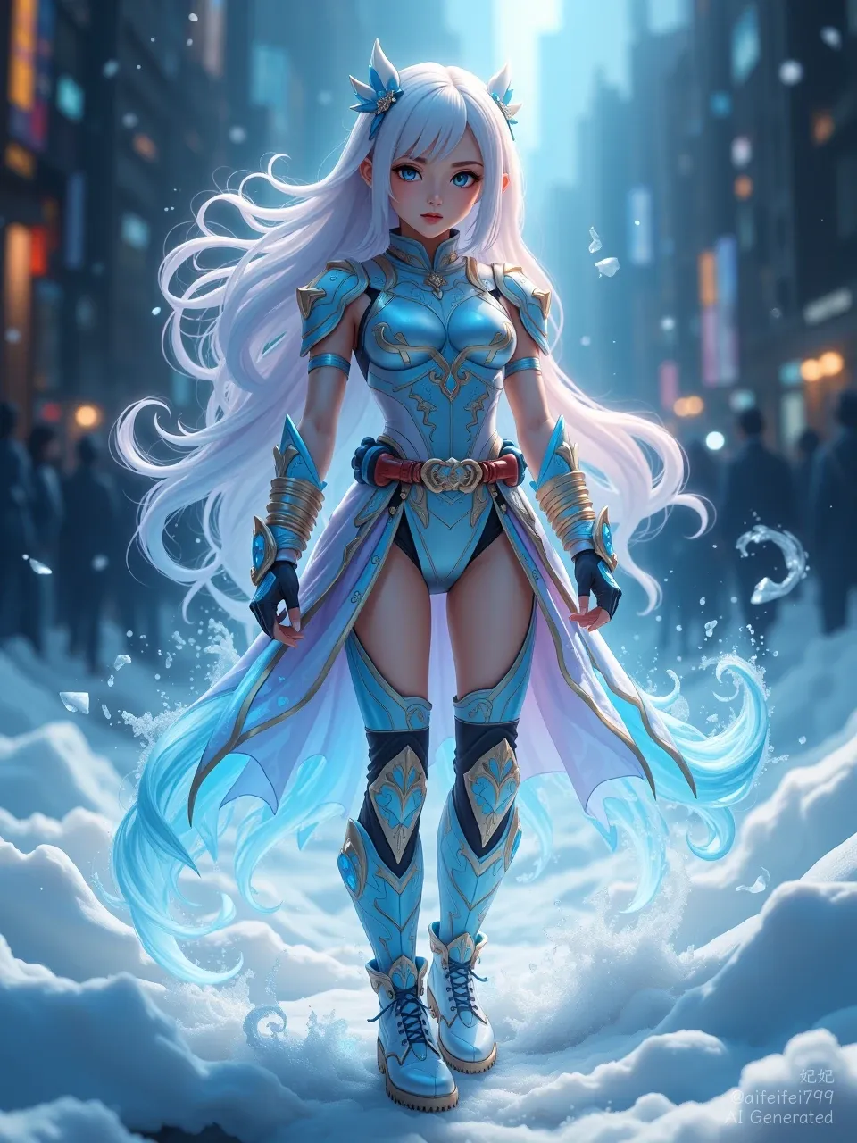 The Ghost in Your Screen: A Frozen Embrace