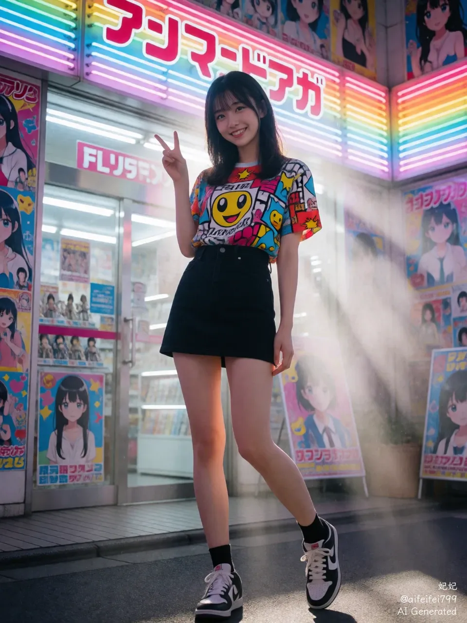The Soft Hum of Neon Silk
