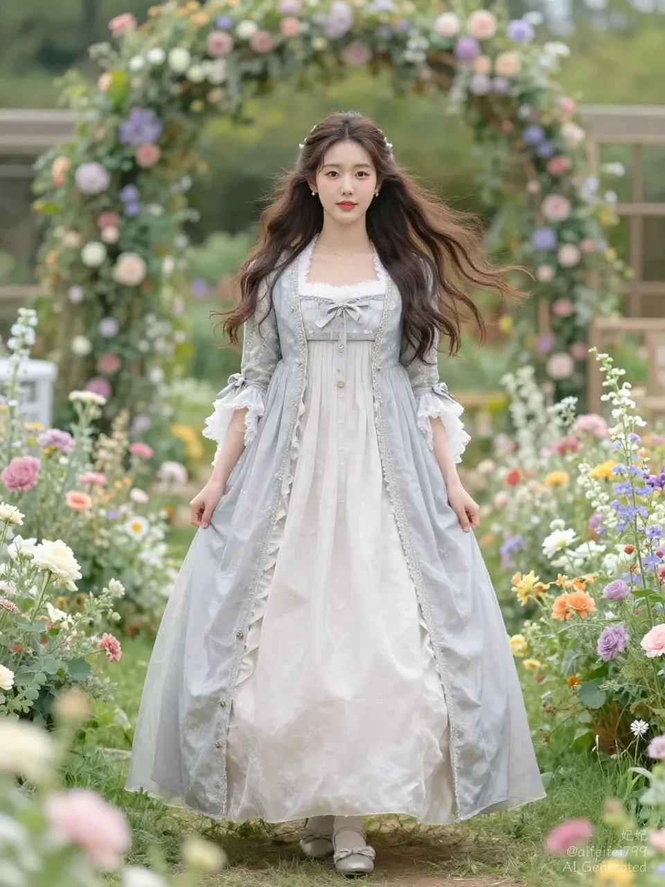The Porcelain Siege of Silk and Sentiment