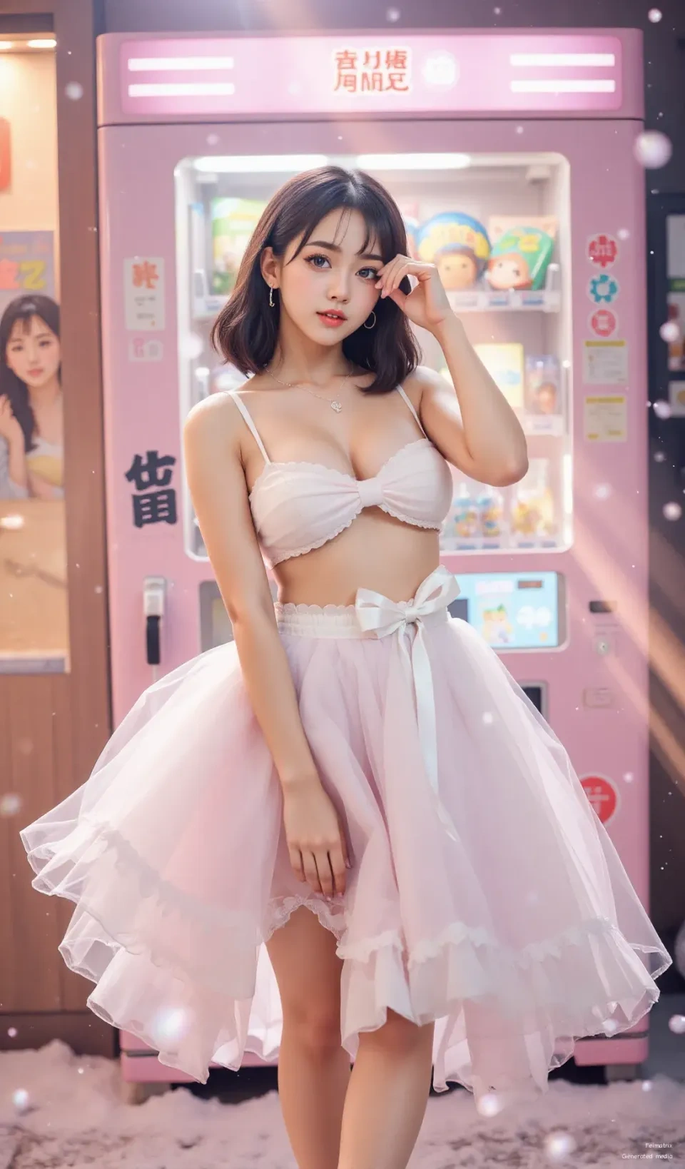 Sugar-Coated Tokyo: The Pink Vending Machine Muse