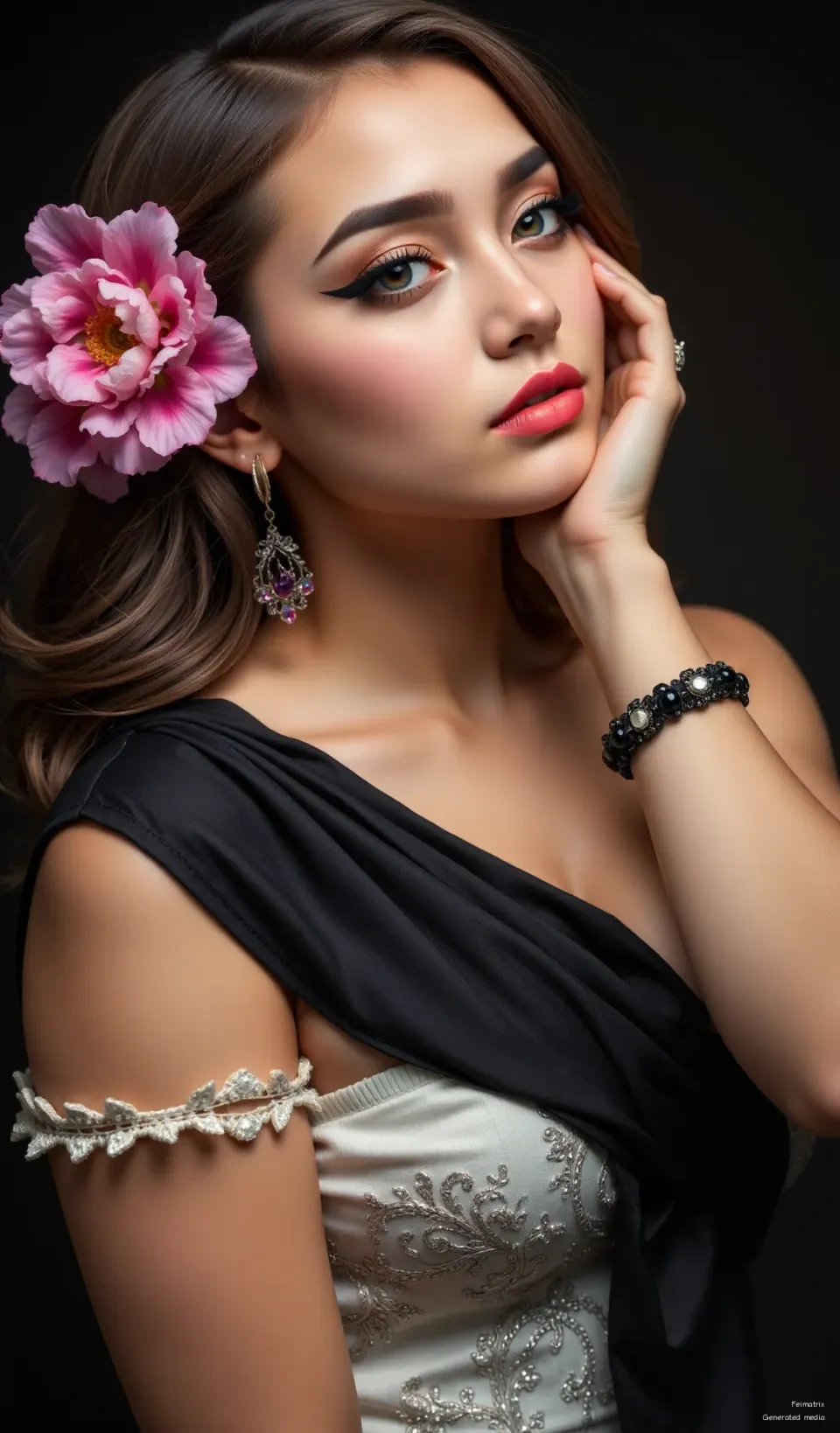 Golden hour glow ✨ Loving this moment of quiet bliss between takes. What about you?