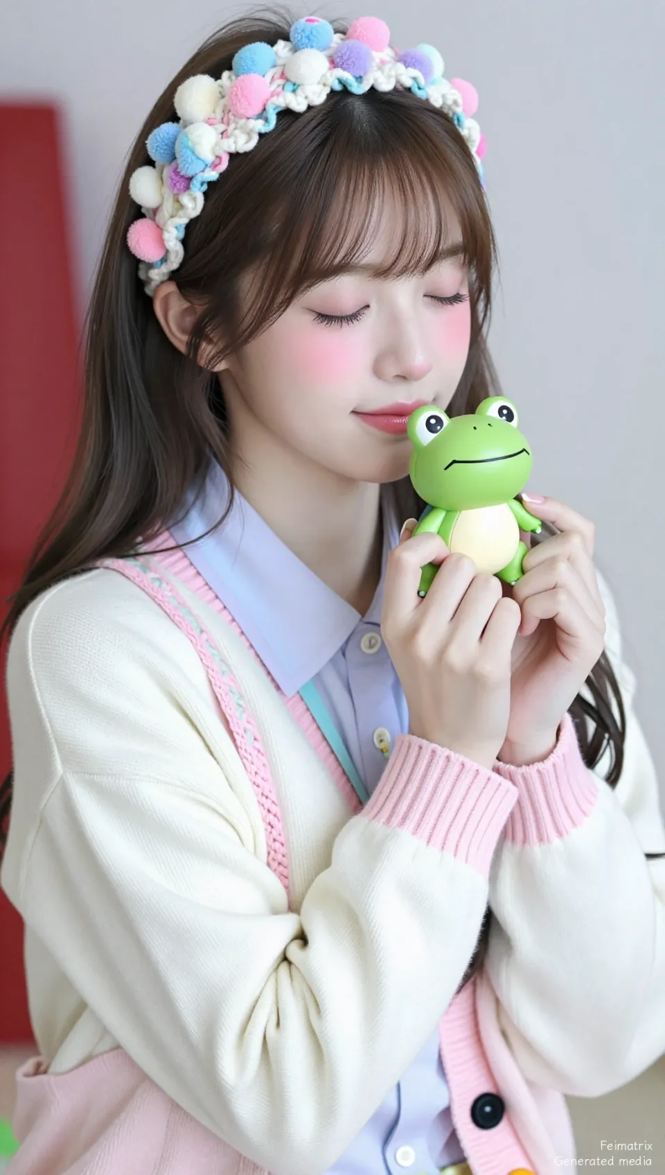 Cozy vibes with our little friend! 🥰 ✨