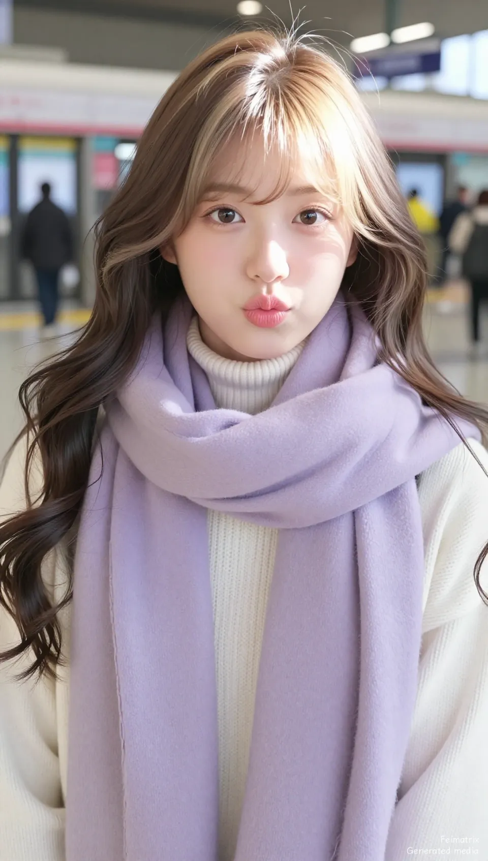 Feeling cozy and cute! ✨ 💜