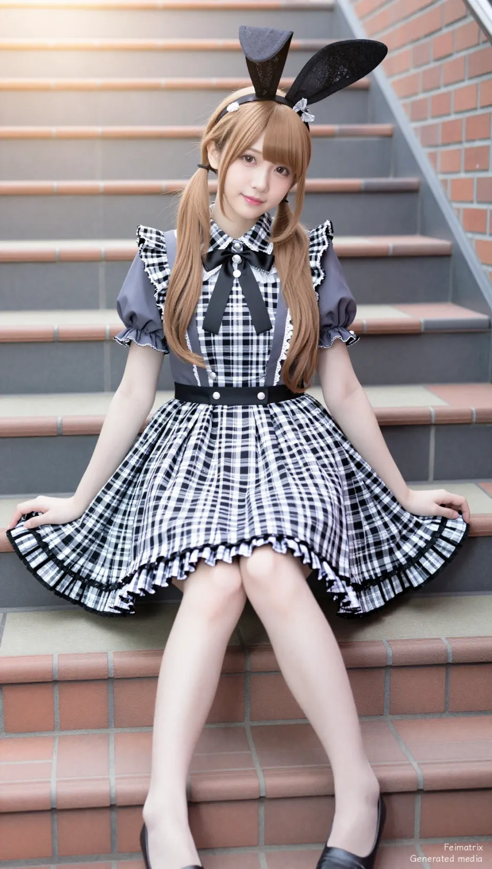 Feeling like a little star today ✨. So soft and cozy in my plaid dress! Do you love this look? 🥰