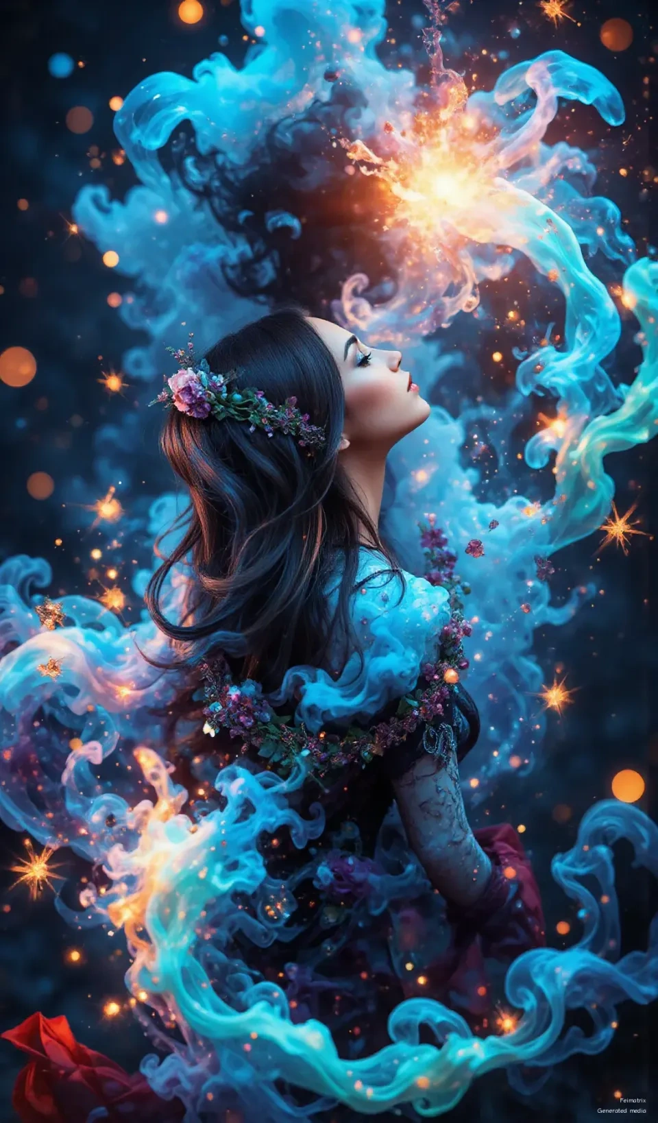 The Nebula Weaver: Fragments of a Cosmic Dream