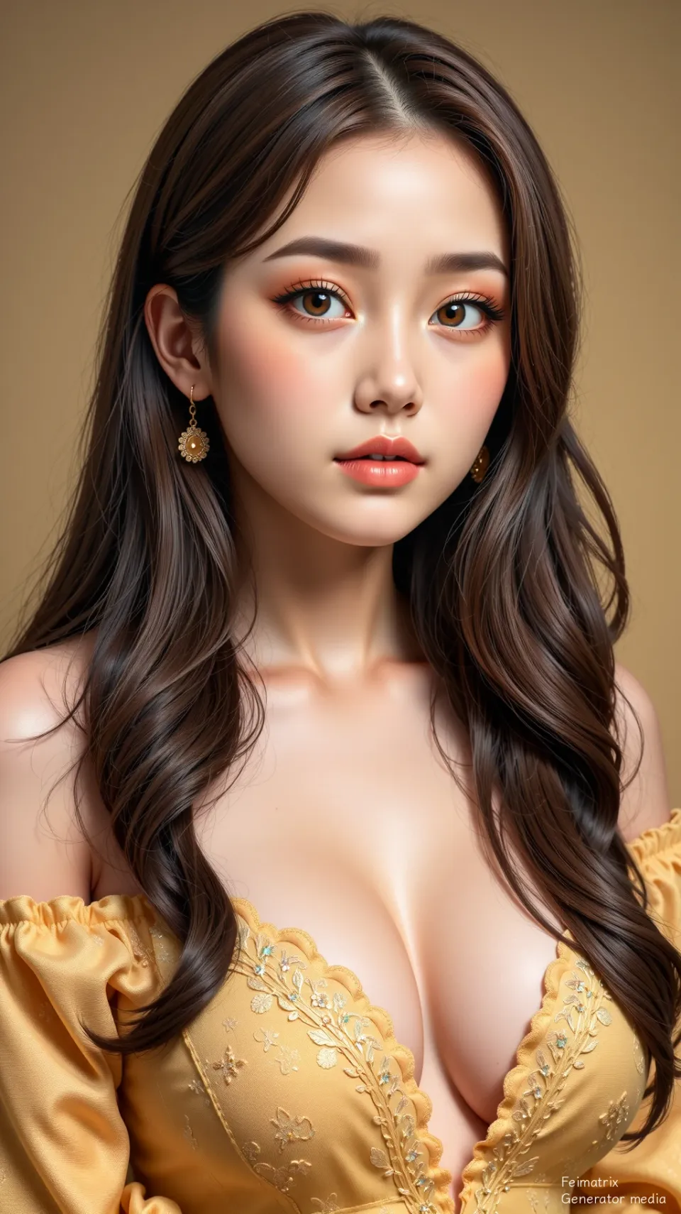 Amber Haze and Neon Whispers