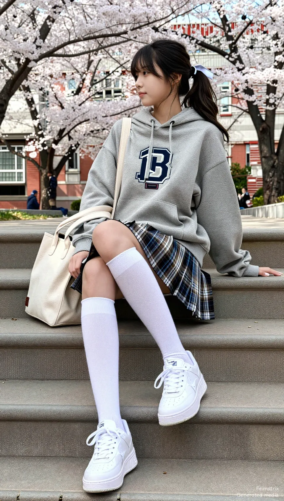 The Static Hum of a Cherry Blossom Heartbeat